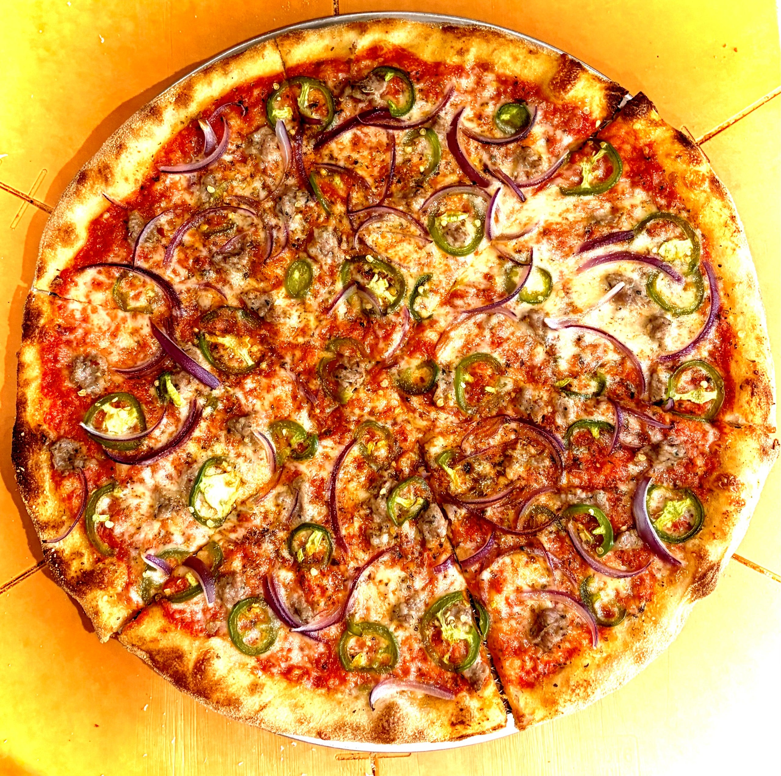 Sausage Onion Jalapeno (Whole)